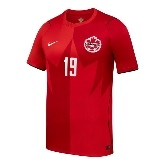 Canada CSA Alphonso Davies Stadium Home Jersey 2026/27