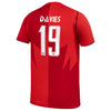 Canada CSA Alphonso Davies Stadium Junior Home Jersey 2026/27