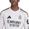 Real Madrid CF Long Sleeve Home Jersey 2025/26