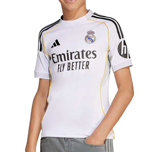 Real Madrid CF Junior Home Jersey 2025/26