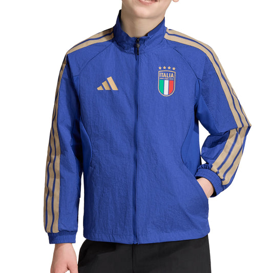 Italy FIGC Home Junior Anthem Jacket 2026/27