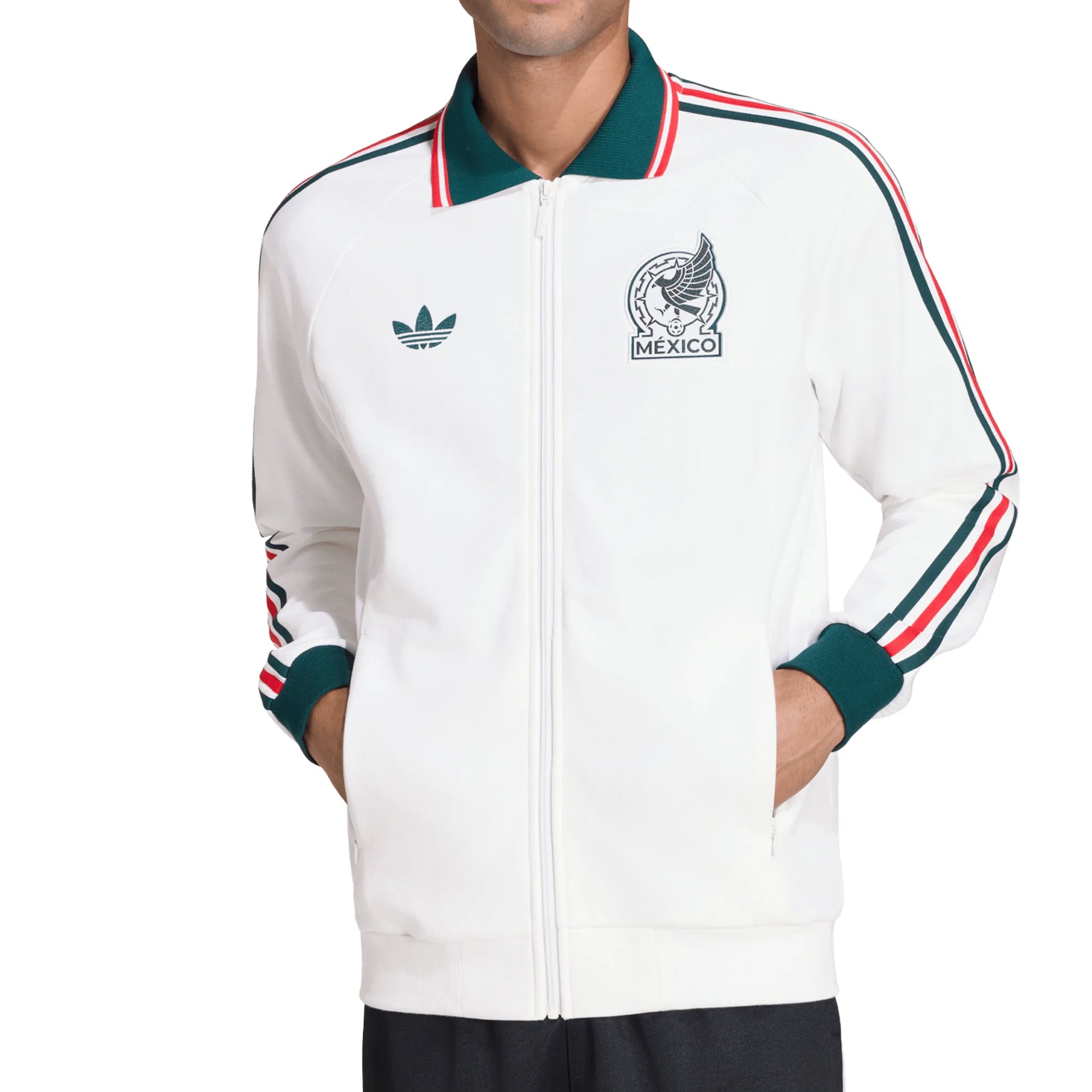 adidas Mexico FMF Away Anthem Jacket 2026/27 | Evangelista Sports