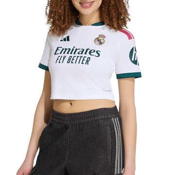 Real Madrid CF Women's Cropped Home Jersey 2026/27