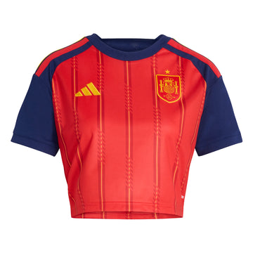 Spain RFEF Women's Cropped Home Jersey 2026/27