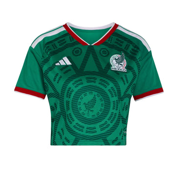 Mexico FMF Women's Cropped Home Jersey 2026/27