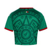 Mexico FMF Women's Cropped Home Jersey 2026/27