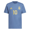 Argentina AFA Messi Name And Number Graphic T-Shirt