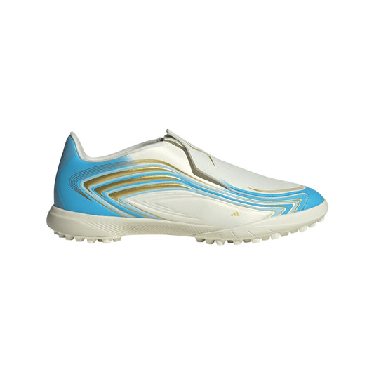 F50 Messi League Laceless Junior Turf Soccer Shoes