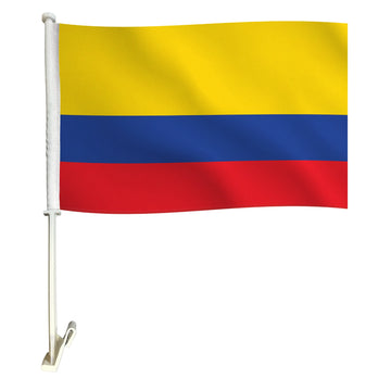 Colombia 12" x 18" Car Flag