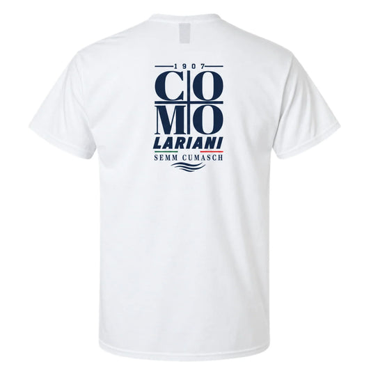 Como 1907 Vintage Soccer T-Shirt – Lariani Italian Football Graphic