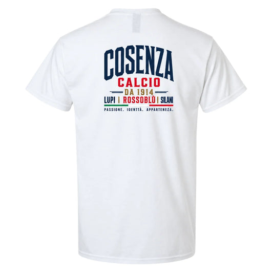 Cosenza Calcio – Lupi Rossoblù Vintage Football T-Shirt