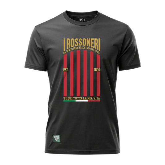 I Rossoneri – Forged in Fire, Driven by Passion T-Shirt