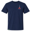 ICI C’EST PARIS Soccer T-Shirt – Vintage Eiffel Tower Football Graphic