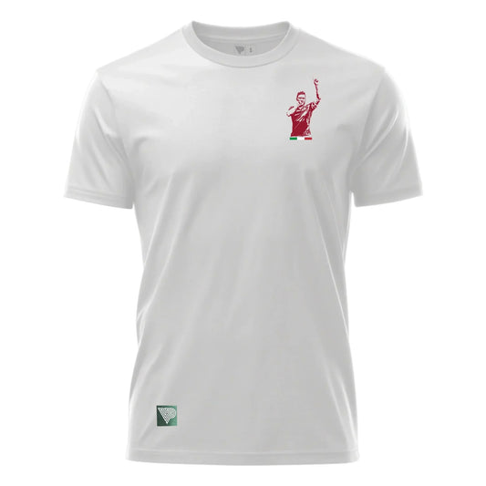Il Gladiatore Front & Back Vintage Rome Soccer T-Shirt