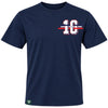 Zidane 10 – Zizou “Ne Parle Qu’Avec La Balle” Vintage Football T-Shirt