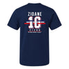 Zidane 10 – Zizou “Ne Parle Qu’Avec La Balle” Vintage Football T-Shirt