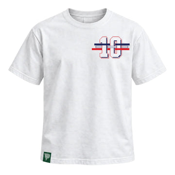 Zidane 10 – Zizou “Ne Parle Qu’Avec La Balle” Vintage Football T-Shirt