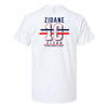 Zidane 10 – Zizou “Ne Parle Qu’Avec La Balle” Vintage Football T-Shirt